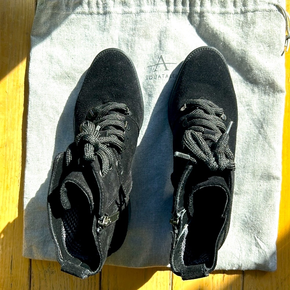 Aquatalia – Ihana Water Resistant Lace-Up Boot - Picture 6 of 7